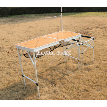 Tabla plegable que acampa multifuncional de la aleación de aluminio, tabla plegable portátil al aire libre